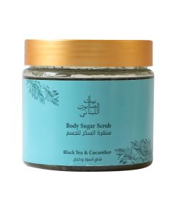 Body Sugar Scrub Black Tea -Cucumber
